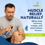 EssentiallyBased Aceite de Magnesio Puro; tamaño de viaje apto para viajar.