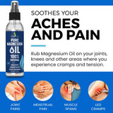 EssentiallyBased relajación nocturna magnesio spray para dormir mejor.