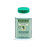 Cápsulas Essiac frente a la botella para consumo diario.