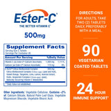 Ester-C 500 mg en mano, fácil de incorporar a la rutina diaria de vitamina C