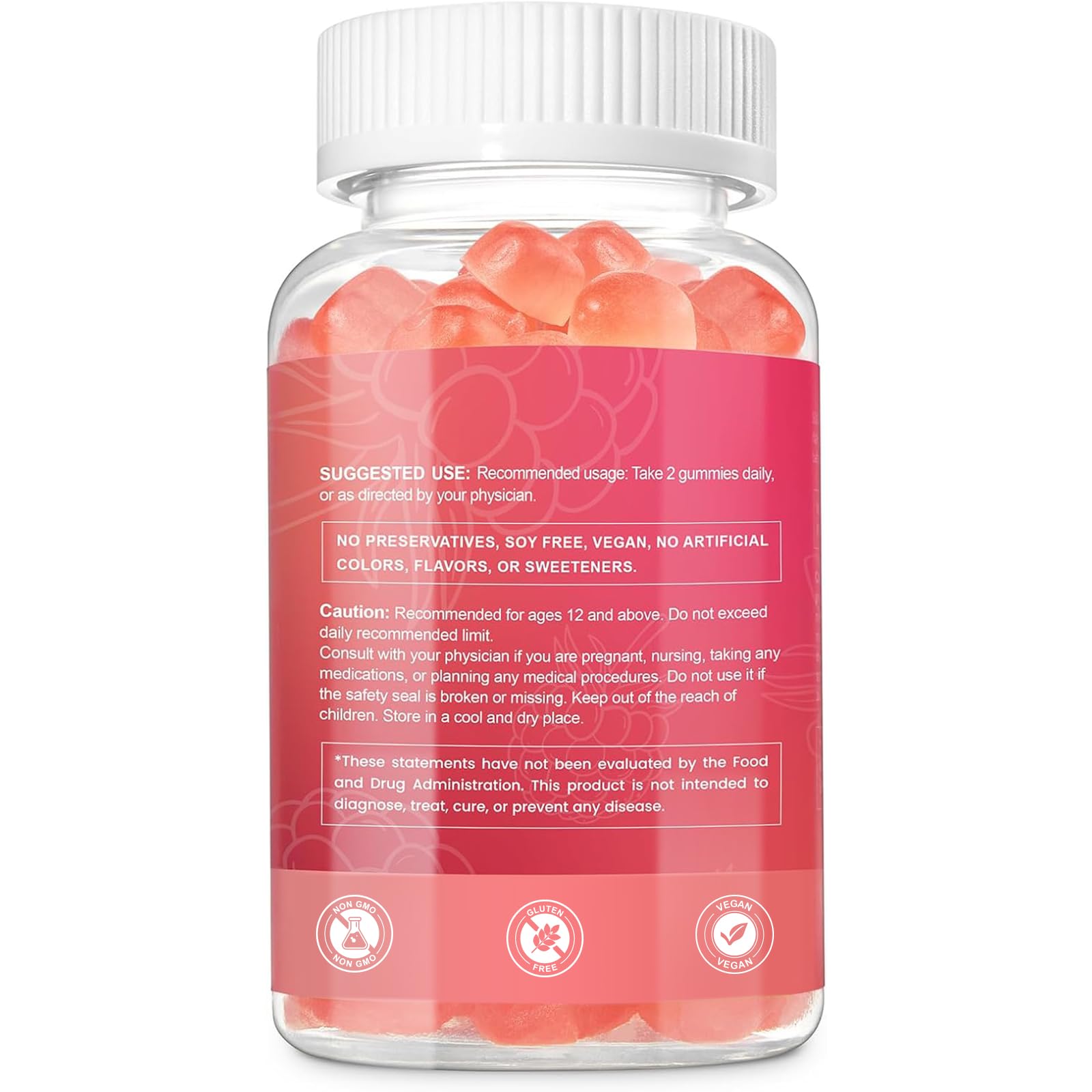 Esverco Biotina vegana con vitamina C para soporte antioxidante diario
