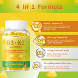 Ingredientes de Esverco D3 K2: fórmula limpia y vegetariana.