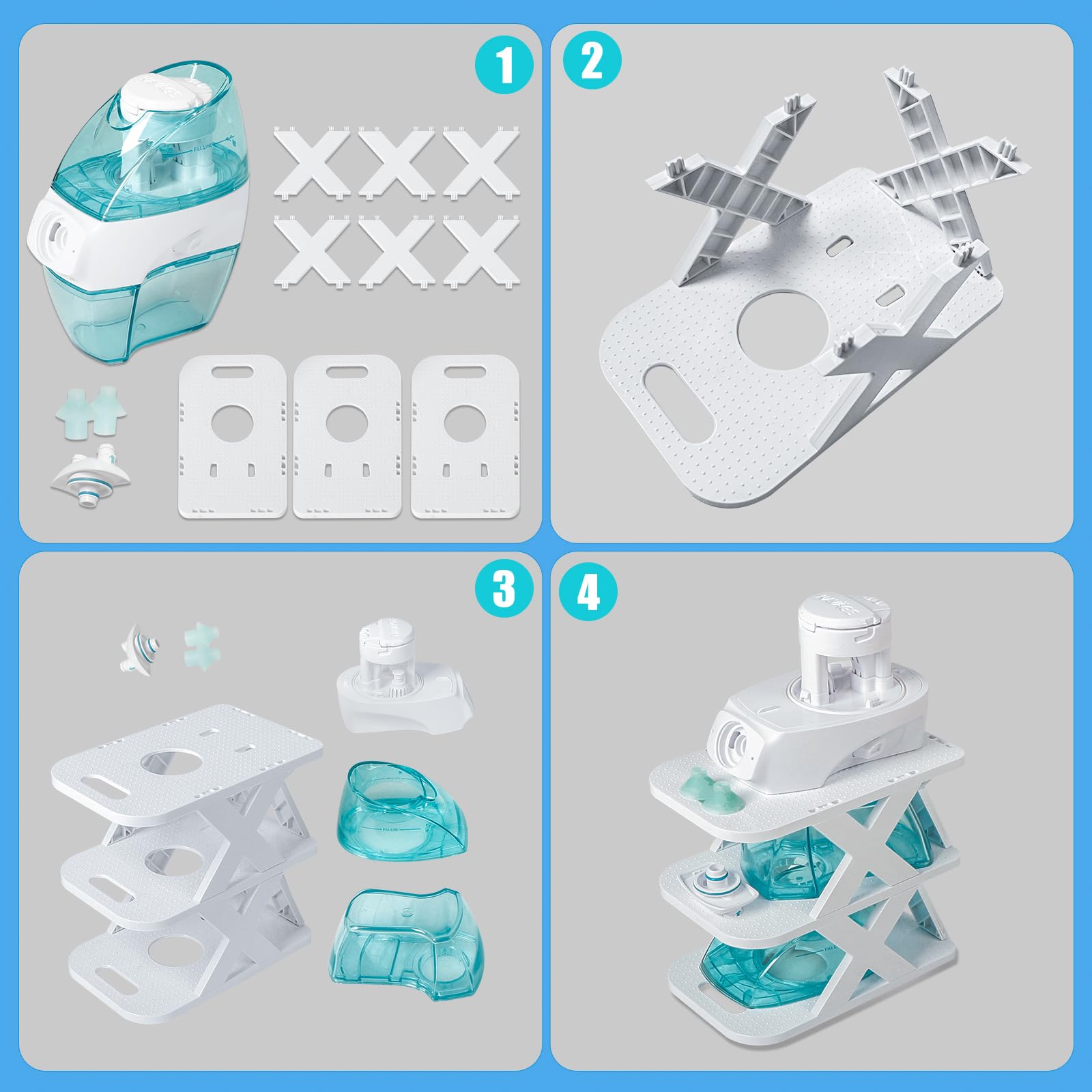 ETCBNIU almacenamiento-facil-para-cuidado-nasal facilita guardar accesorios.