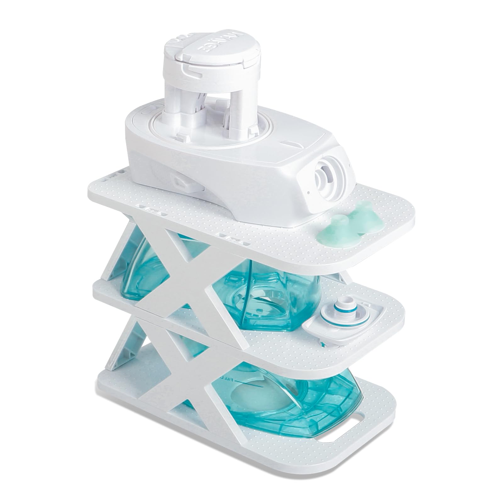 ETCBNIU diseno-compacto-para-nasal-navage permite almacenamiento discreto.