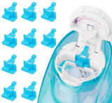 ETCBNIU pods de agua salina de silicona, compatibles con Naväge, uso limpio y reutilizable.