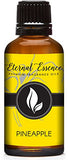 Frasco de Eternal Essence Oils Piña de 30 ml para velas y difusores, aroma duradero.