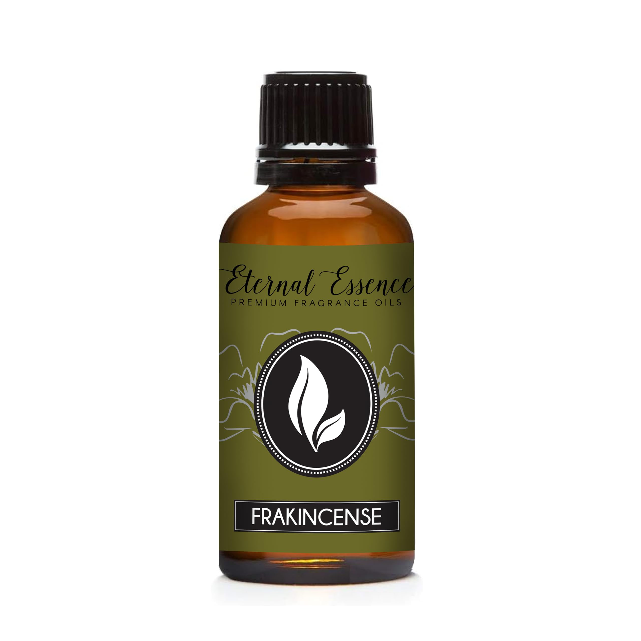 Eternal Essence Oils Incienso, botella ámbar de 30 ml para difusor aromático.