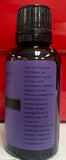 Frasco Eternal Essence Oils con tapa acanalada negra para dosificación precisa.