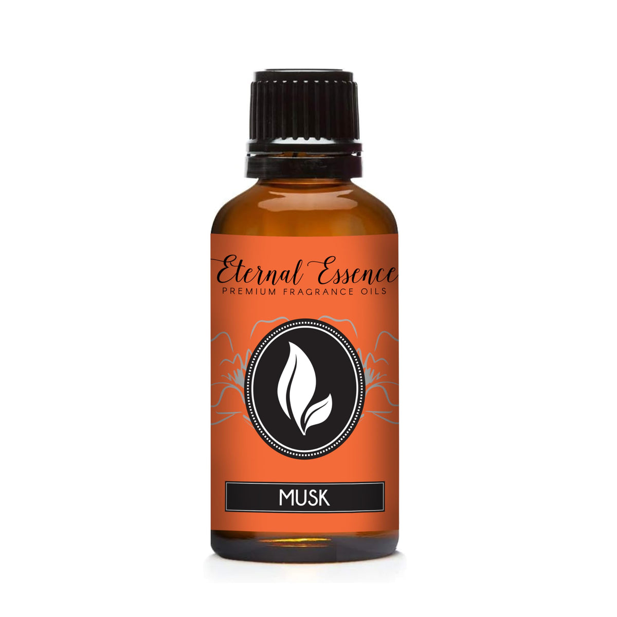 Eternal Essence Musk en botella, aroma suave para relajación diaria.