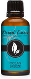 Aceite Brisa Oceánica de Eternal Essence Oils en frasco 30 ml para difusores y aromatización.