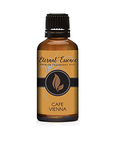 Eternal Essence Oils Café Viena: botella de vidrio 30 ml lista para velas aromáticas