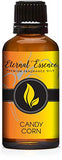 Candy Corn de Eternal Essence Oils en botella ámbar para velas perfumadas.