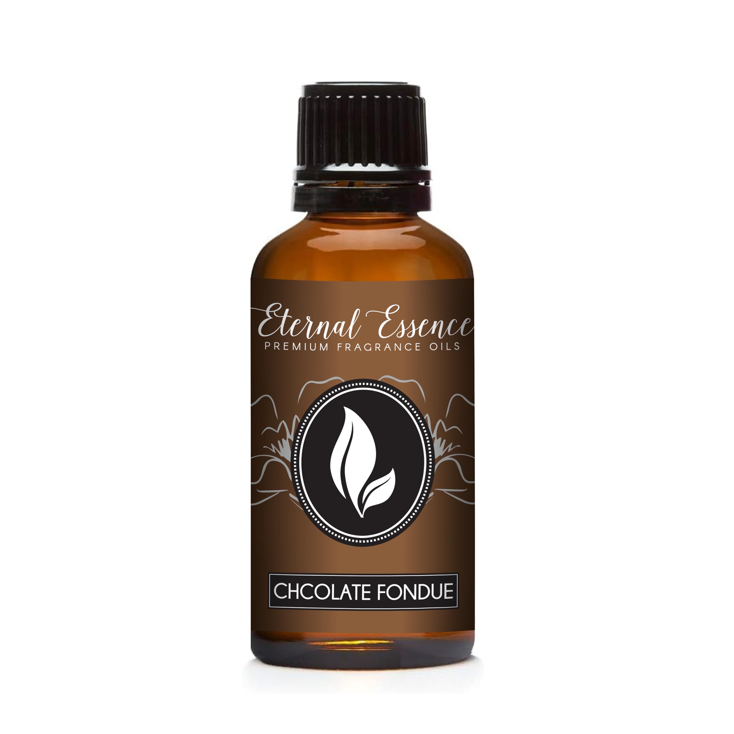 Eternal Essence Oils Chocolate Fondue botella 30 ml, derrame suave para velas.