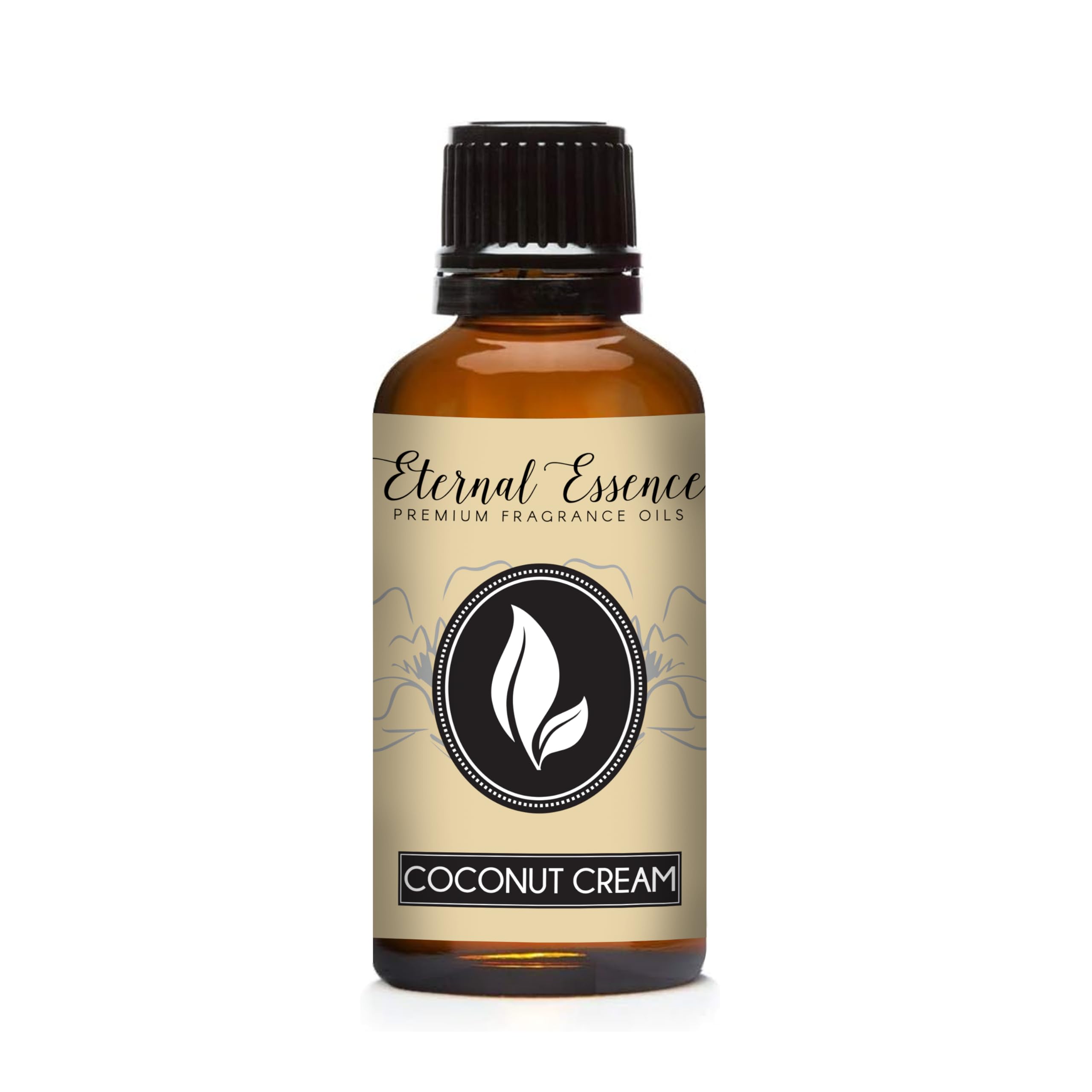 Eternal Essence Oils crema de coco en bote 30ml, aroma suave para velas y jabones.
