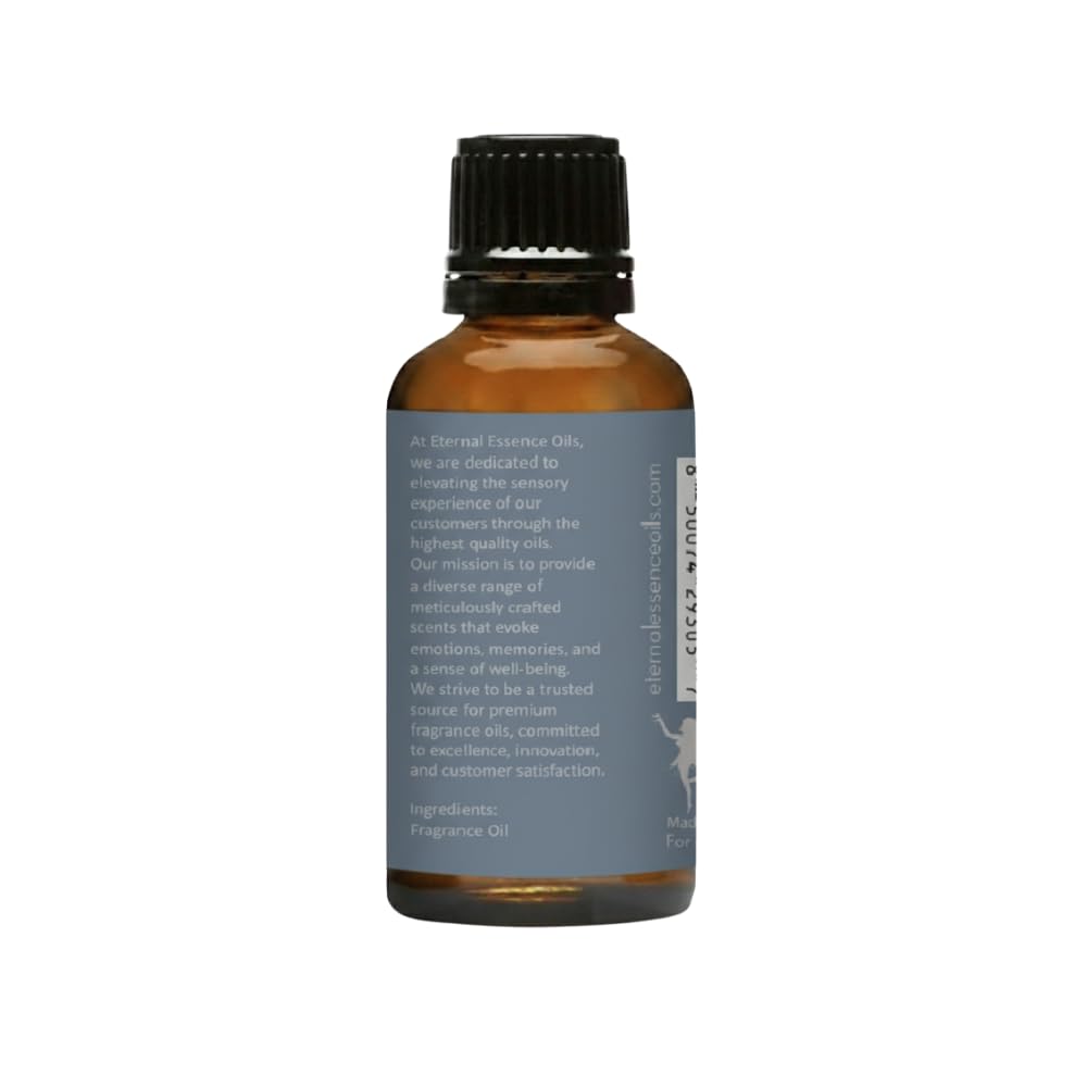 Fragancia Eternal Essence Oils gin-seco y ciprés lista para difusor o velas artesanales.