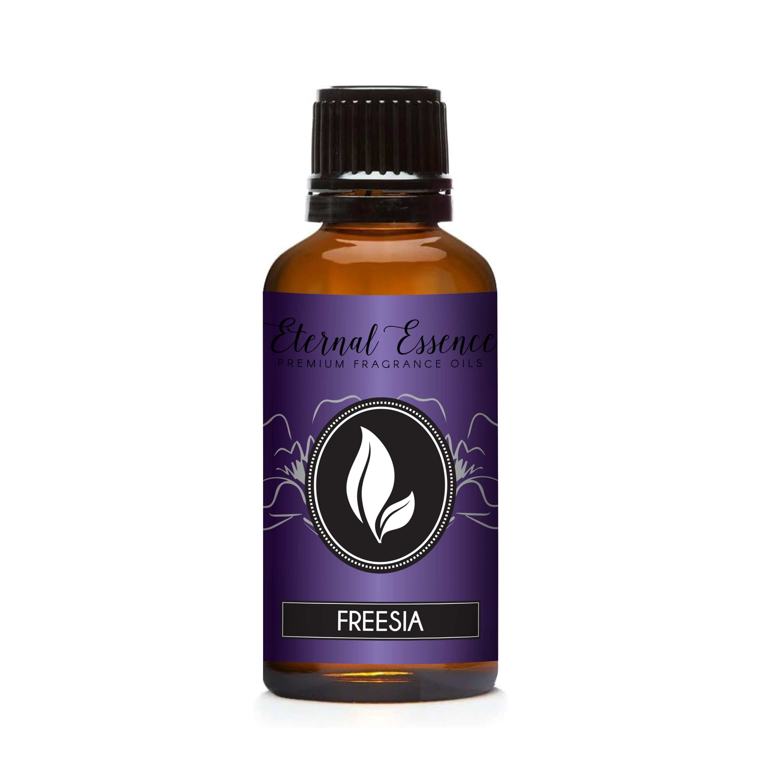 Eternal Essence Oils Freesia, botella 30 ml lista para vela artesanal.