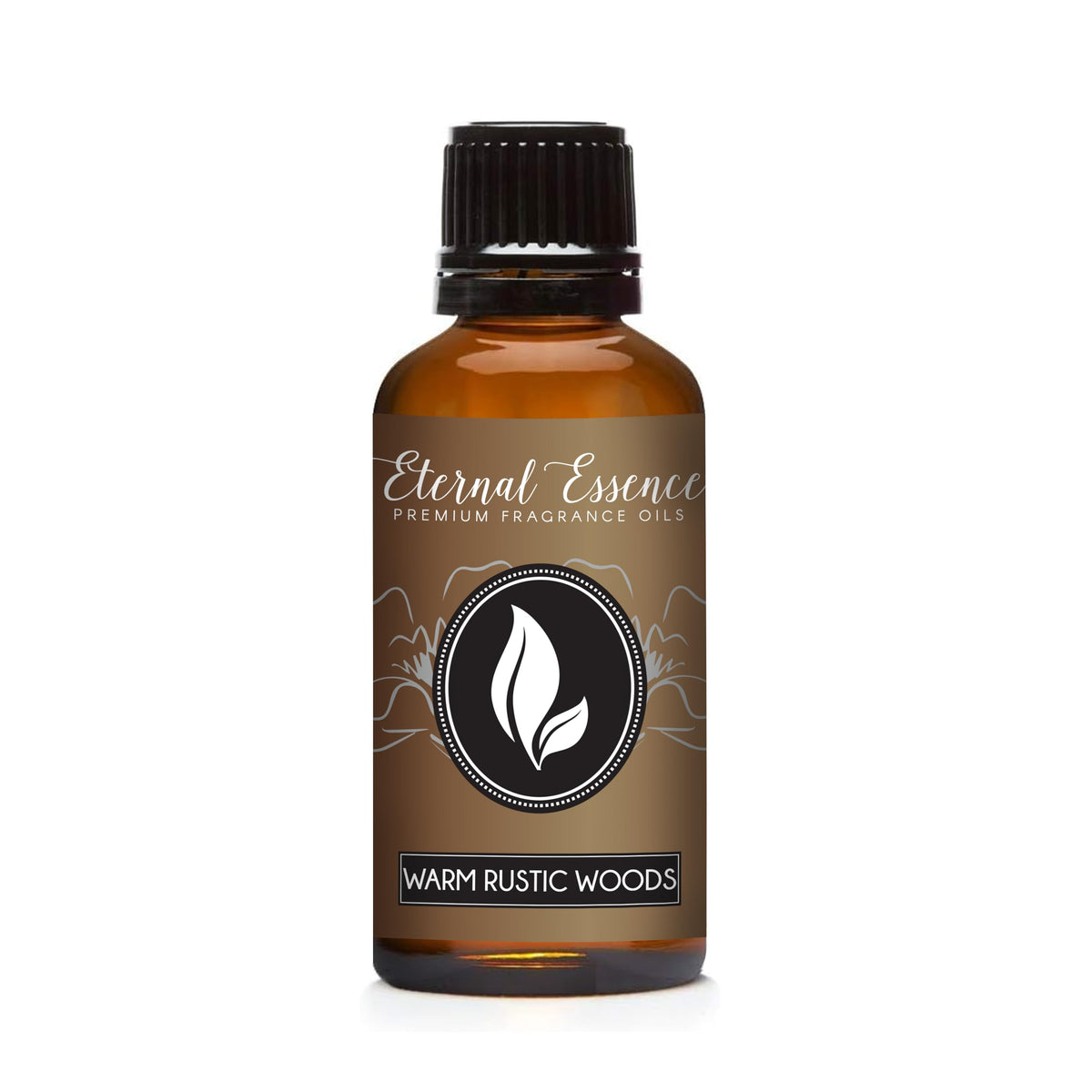 Eternal Essence Oils Warm Rustic Woods: botella-30ml para perfumar espacios.