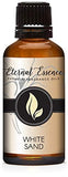 Eternal Essence Oils White Sand botella-vidrio-ambar fragancia versátil para velas y difusores