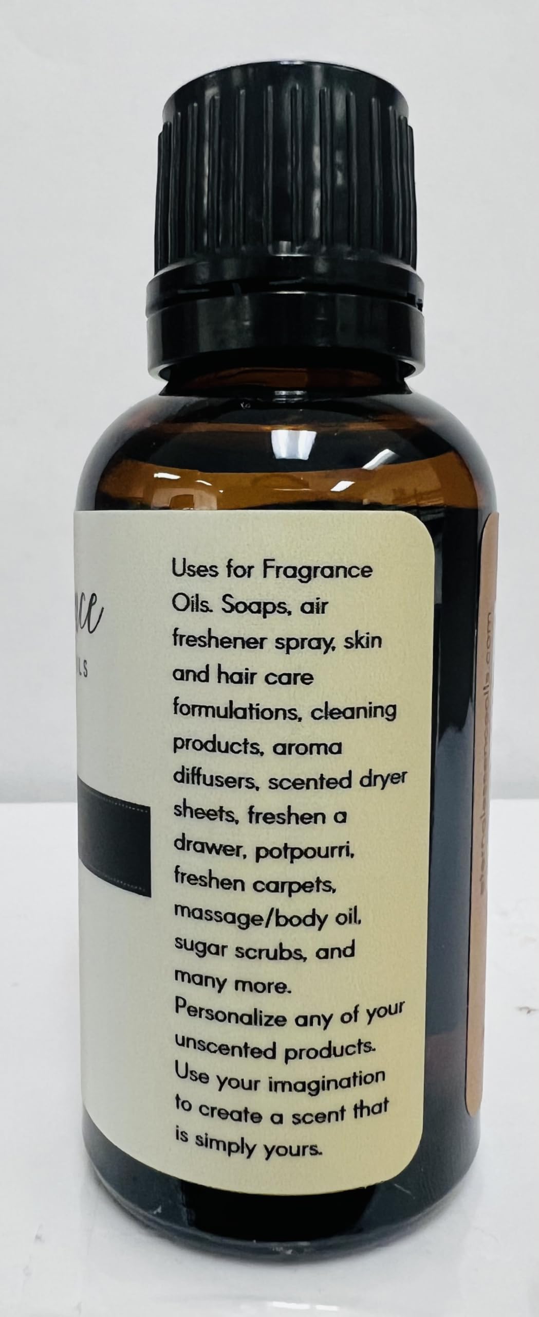 Eternal Essence Oils White Sand tapa-negra-ribete control de porciones para fragancias