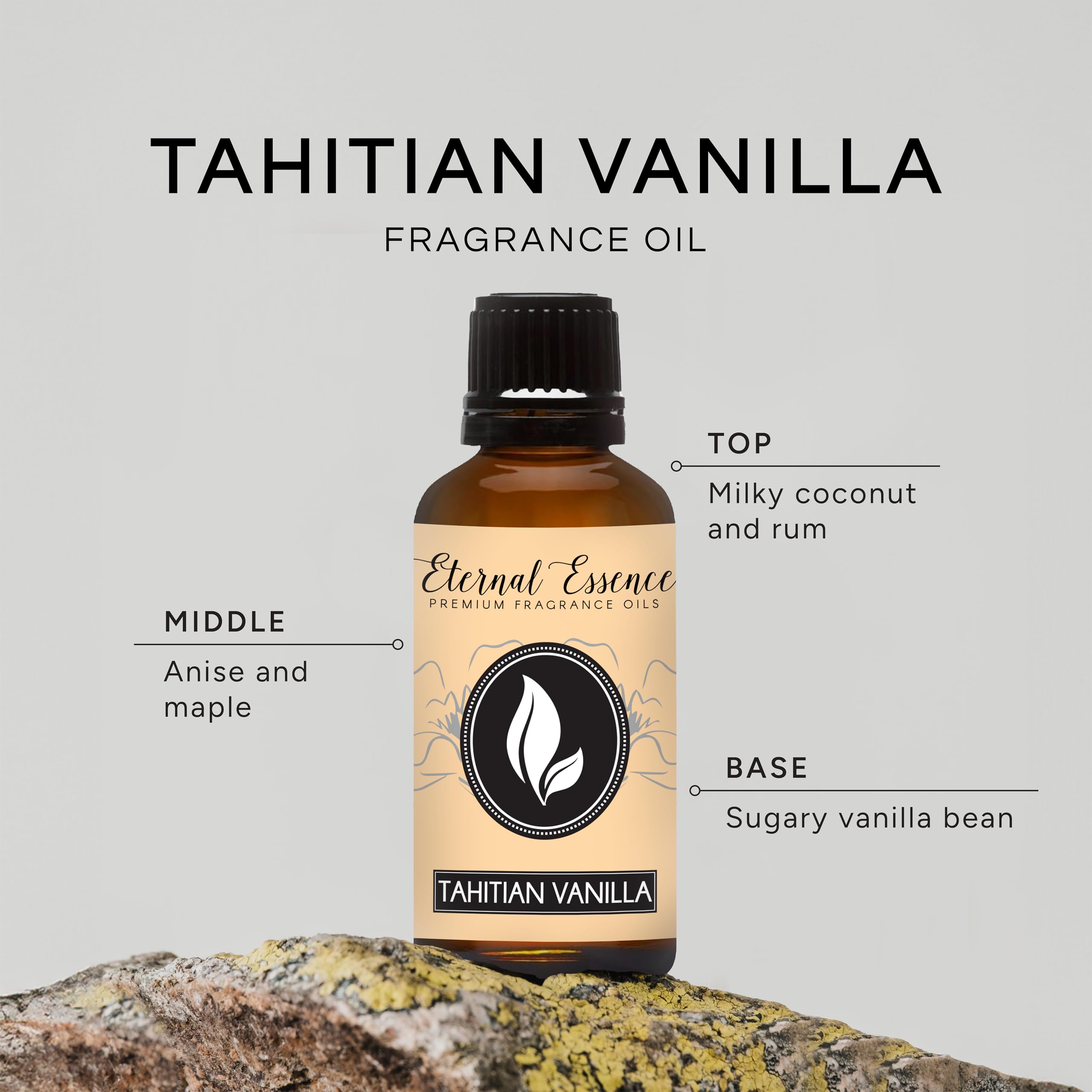 Eternal Essence Oils Tahitian Vanilla con gotero para jabones y cosméticos