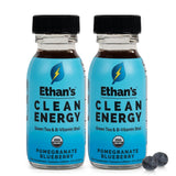 Ethan's granada-arandano, frasco de 2oz para energia rapida y sabor natural