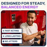 Envase Ethan's Feel Good listo para mezclar, con etiqueta orgánica