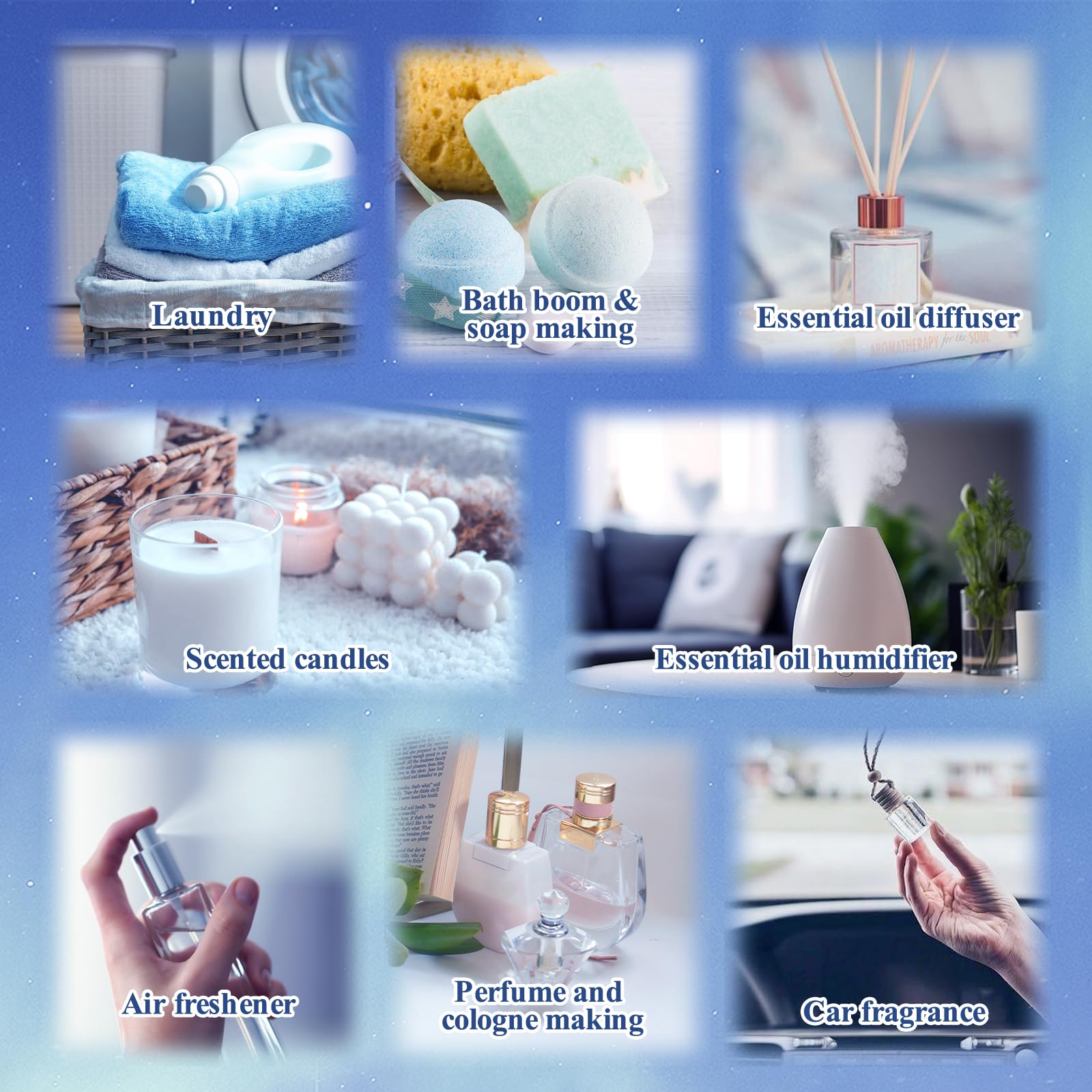 Ethlauff para DIY: aceites para velas y jabones con aroma relajante.