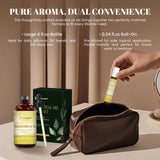 Ethlauff Difusor con aceite Helichrysum: aroma suave para relajación ambiental.