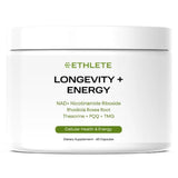 Ethlete NAD+ cápsulas para energía sostenida durante el día