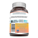 Berberina Amazing Nutrition, etiqueta No-GMO y libre de gluten
