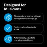 Etymotic MusicPro: estuche protector para transporte seguro durante actuaciones.