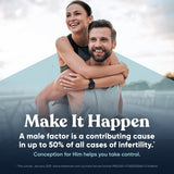 Ashwagandha-enriched capsules from Eu Natural Conception for Him for daily vitality.