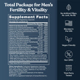 Black pepper extract highlighted for enhanced absorption in Eu Natural Conception for Him.