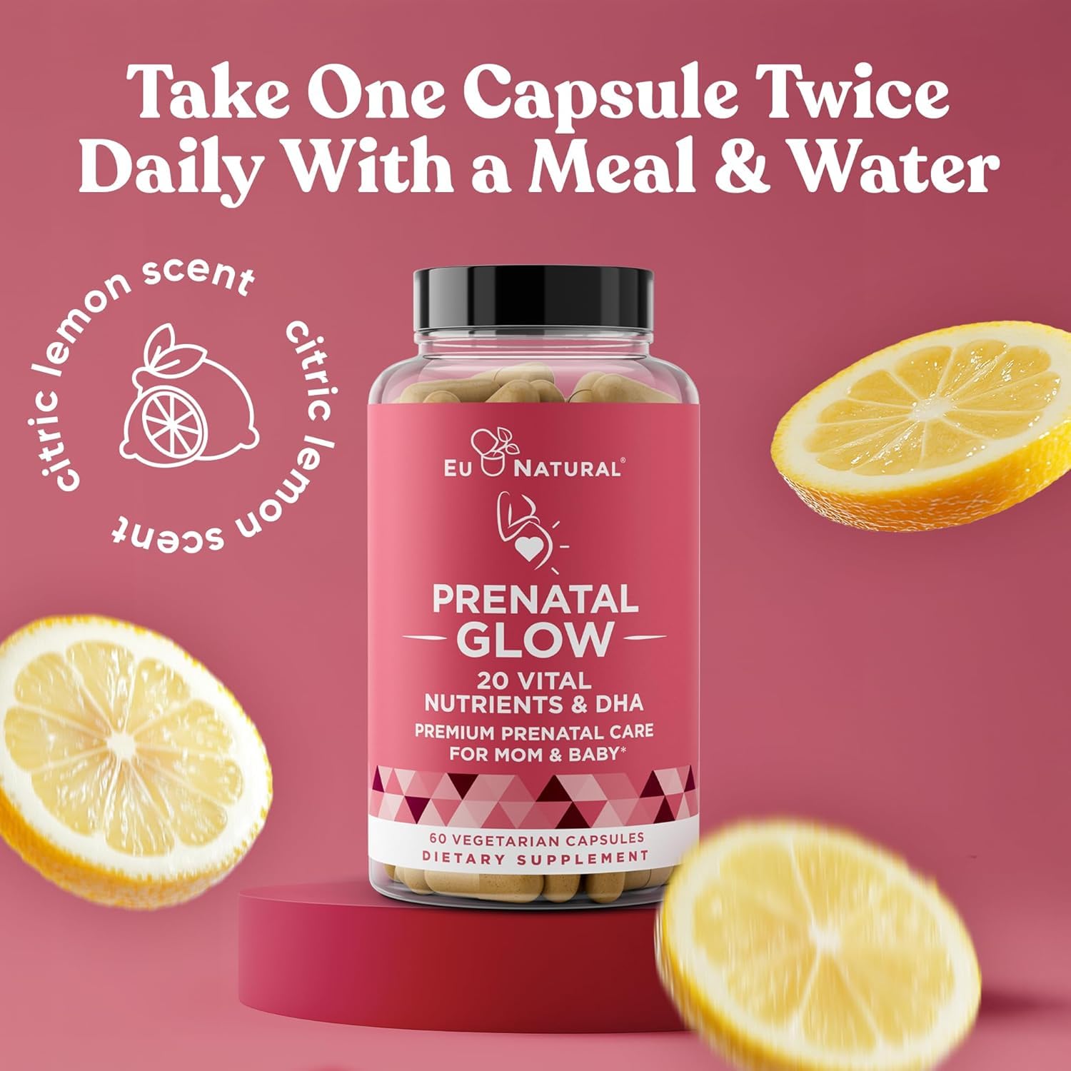 Eu Natural Glow Prenatal jengibre: confort durante el primer trimestre