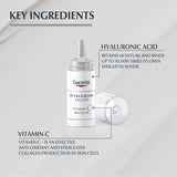 Textura cremosa de Eucerin Hyaluron-Filler Vitamina C Booster