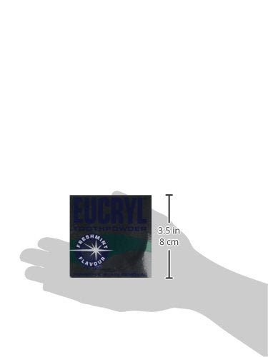 Eucryl menta fresca uso semanal como complemento al cuidado bucal.