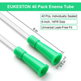 EUKESTON: tubo en PVC desechable de 6 pulgadas para reemplazo confiable.