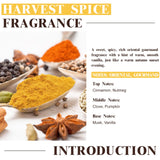 EUQEE Harvest Spice: aroma versátil para vela, difusor y proyectos DIY de hogar.