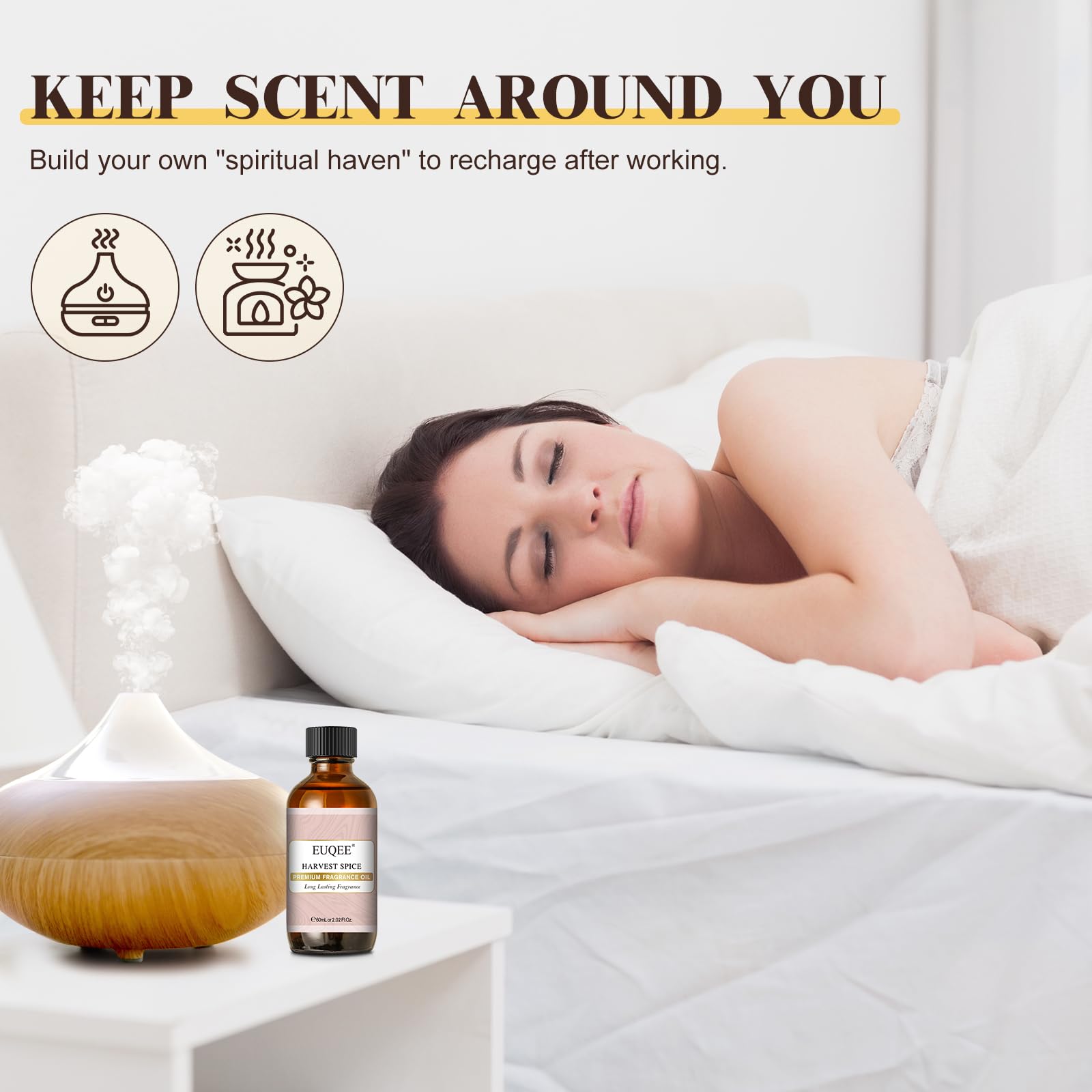 EUQEE Harvest Spice: fragancia ideal para jabones artesanales y baños relajantes.