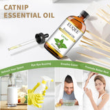 EUQEE Aceite Catnip aroma herbáceo para difusor y relajación diaria.