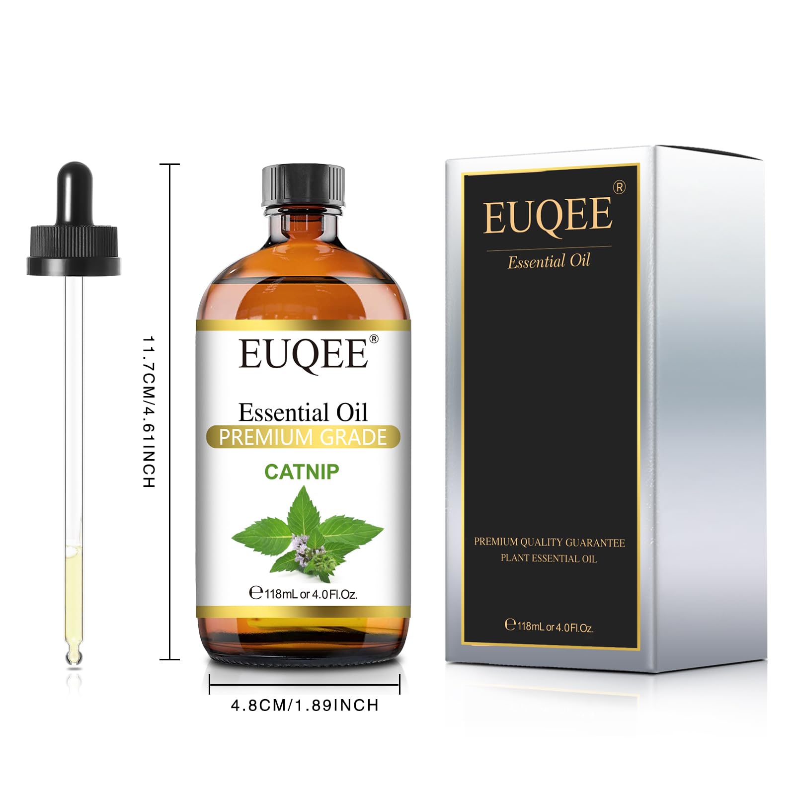 EUQEE Aceite Catnip ofrece aromaterapia suave en casa.