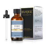 EUQEE aceite fragancia arándano en frasco de vidrio con cuentagotas
