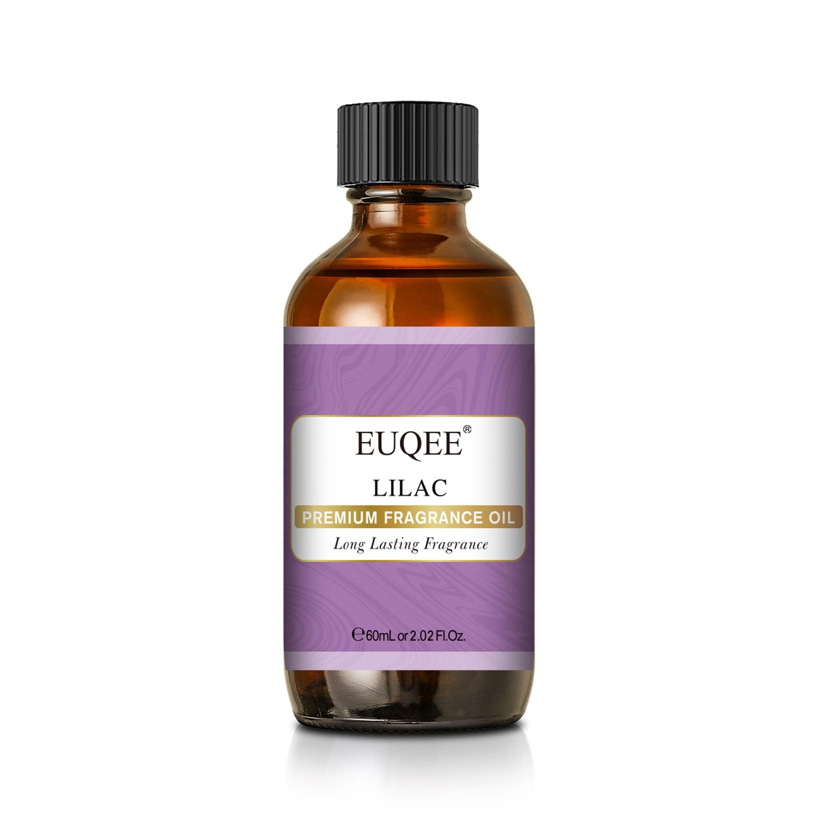 EUQEE aceite lila, frasco cristal con gota para dosificar con precisión.