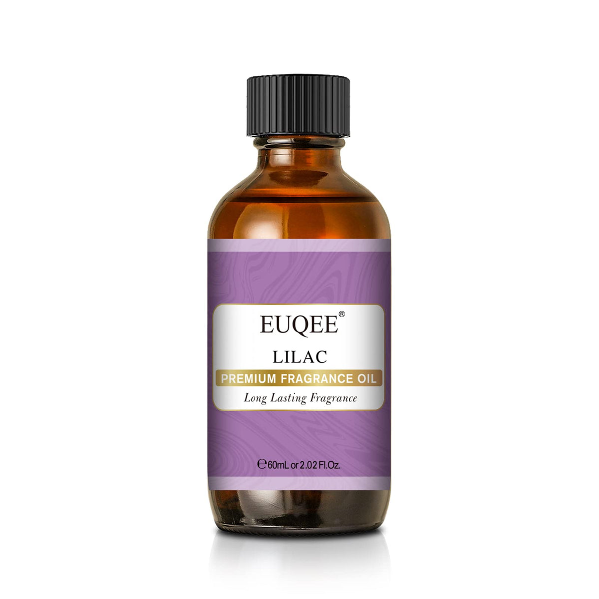 EUQEE aceite lila, frasco cristal con gota para dosificar con precisión.