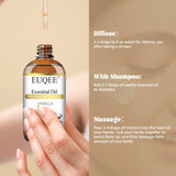 EUQEE aceite de vainilla para jabones DIY, fragancia agradable en proyectos artesanales.