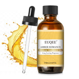 EUQEE Amber Romance, botella de vidrio con gotero para dosificar con precisión