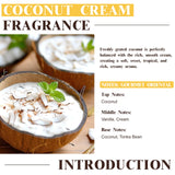 EUQEE Coco Crema: fragancia para jabón, aroma duradero en tus proyectos.