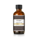 Fragancia EUQEE chocolate en botella ámbar para conservar el aroma.