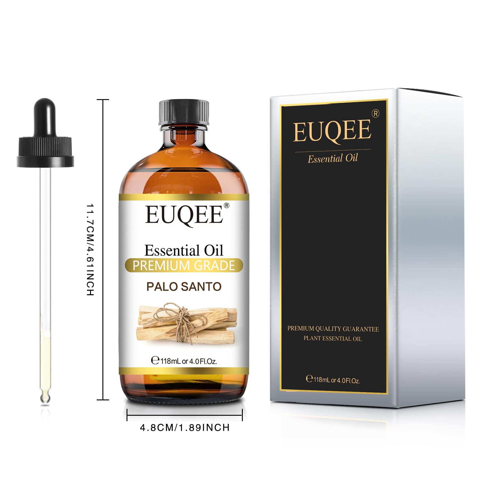 EUQEE Palo Santo notas aromáticas cítricas y madera amaderada