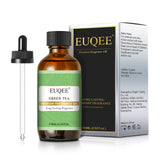 EUQEE té verde: botella ámbar protege el aroma para difusor.